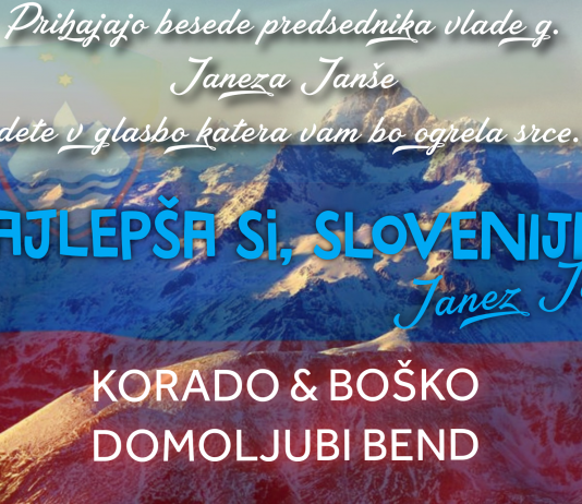 Domoljubi z glasbo za vsa slovenska srca z Janezom Janšo