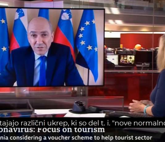 Predsednik vlade Janez Janša za BBC: Slovenija je varna država in naredili bomo vse, da bodo tudi počitnice v Sloveniji popolnoma varne