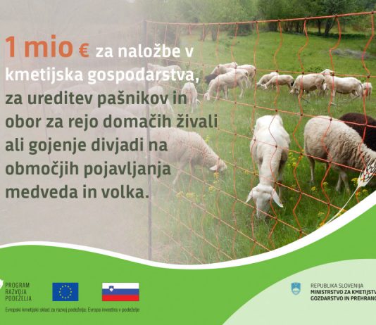 Milijon evrov za naložbe v kmetijska gospodarstva