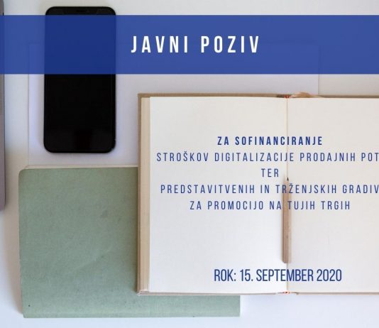 Podjetjem na voljo sredstva za promocijo na tujih trgih