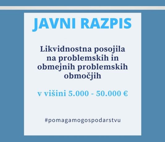 Likvidnostna posojila na problemskih in obmejnih problemskih območjih