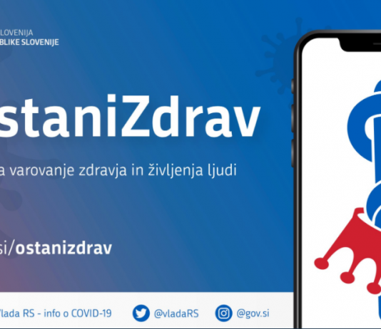 Vse o aplikaciji #OstaniZdrav, naložite si jo!