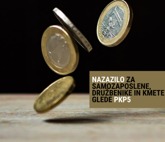 Danes nakazilo mesečnega temeljnega dohodka in delno povrnjenega izgubljenega dohodka zaradi karantene ali obveznosti varstva otrok