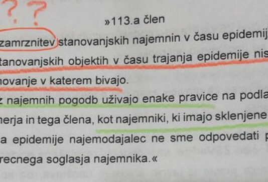Tole nas čaka, če na oblast pride levičarska koalicija ustavnega loka: razlastitev v »javno dobro« ter legalizacija najemnikov brez najemne pogodbe