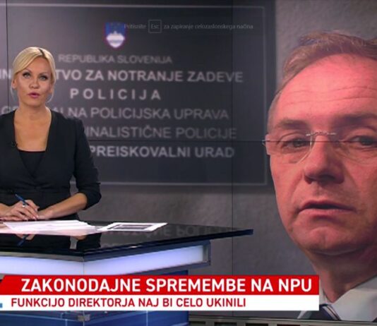 Minister Hojs z dokumentom postavil na laž novinarje 24ur glede poročanja o prihodnosti NPU