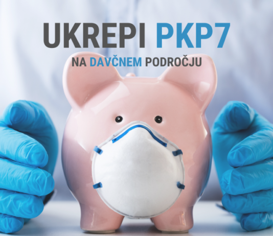 Kaj sedmi paket protikorona ukrepov prinaša davčnim zavezancem?