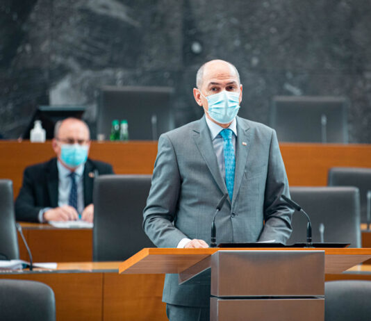 Predsednik vlade Janez Janša: Marsikaj, kar se bo dogajalo v Evropski uniji v prihodnjih štirih letih, bo odvisno od rezultatov spopada s pandemijo koronavirusa