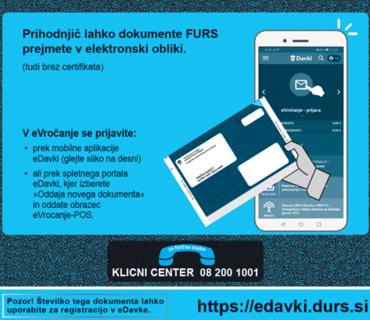 Rok za ugovor zoper informativni izračun dohodnine se izteče 30. 6. 2021