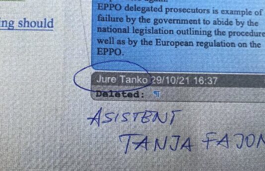 Je Tanja Fajon vpletena v pripravo poročila delegacije Evropskega parlamenta, ki je obiskala Slovenijo? Na enem od dokumentov podpis njenega asistenta!