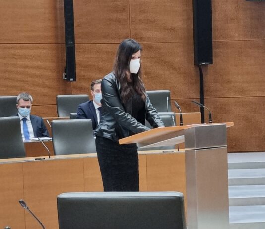 Janja Sluga s predsednikom Računskega sodišča govori o odprtih zadevah, pravosodnemu ministru pa očita, da ne bi smel sedeti niti v vratarnici ministrstva