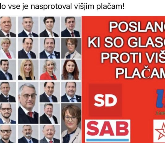 (Foto) To so poslanci, ki so vam v letu 2022 odrekli višje plače