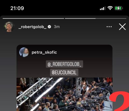 So na vladi nespretno preoblikovali fotografijo, da bi pokazali kako pomemben je Robert Golob v tujini, ker je resnica žal preveč boleča?