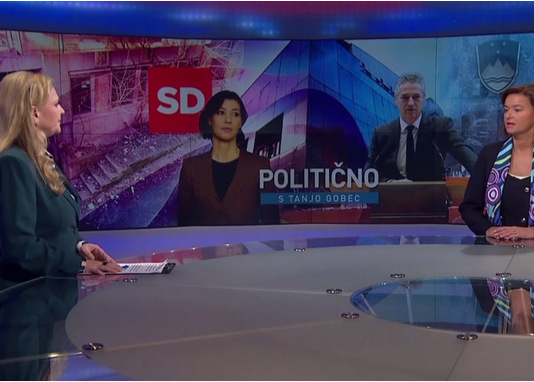 Tanja z osvobojene Golobove RTV reševala politično Tanjo in preživetje SD