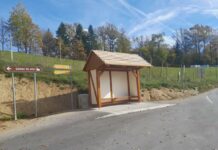 Občina Šmarje pri Jelšah: Babna Gora ima novo avtobusno postajališče