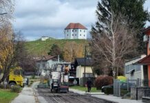 Občina Slovenske Konjice: Začetek sanacije vozišča na Škalski ulici
