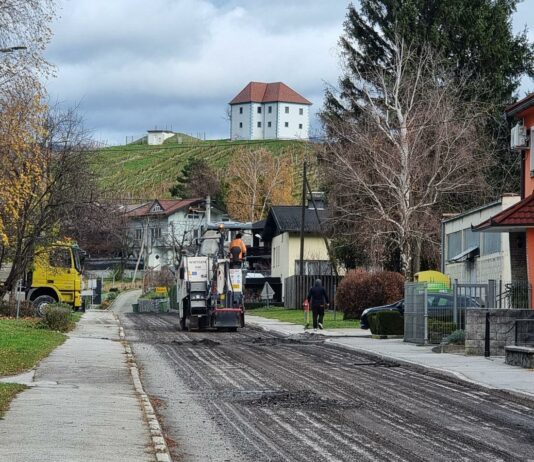Občina Slovenske Konjice: Začetek sanacije vozišča na Škalski ulici