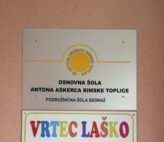 Občina Laško: V Sedražu odprli novo rampo za lažji dostop do šole in vrtca