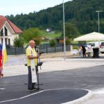 Občina Slovenske Konjice: Prvi del ureditve okolice Podružnične osnovne šole Žiče zaključen