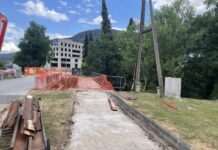 Občina Slovenske Konjice: Obnova mostu in brvi za pešce čez Dravinjo