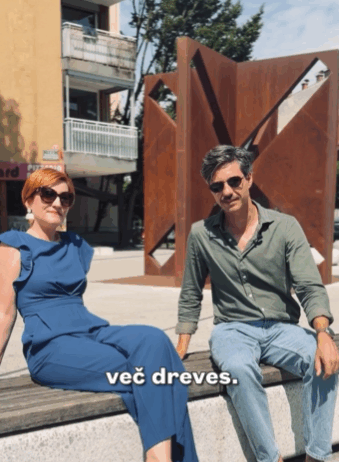 Luka in Asta bi sadila drevesa po Ljubljani, a “uspešna gospodarstvenika” nimata denarja, zato ljudi prosita za pomoč!