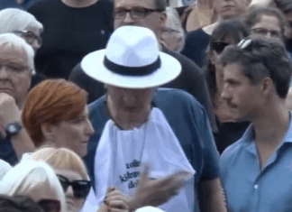 Žan Mahnič: “Na Trg republike so prišli branit lastno lenobo in privilegije, ki so pod desničarsko vlado ogrožene”