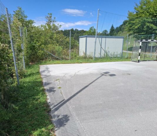 Občina Šmarje pri Jelšah: Obnova športnih površin pri podružnični šoli Mestinje