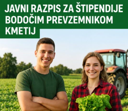 Občina Laško: Javni razpis za štipendiranje bodočih prevzemnikov kmetij
