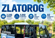 Občina Laško: Električni minibus Zlatorog vse bolj priljubljen med domačini in obiskovalci