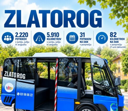Občina Laško: Električni minibus Zlatorog vse bolj priljubljen med domačini in obiskovalci