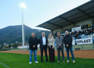 Občina Slovenske Konjice: Nova razsvetljava na ŠRC Dobrava za boljše pogoje za športnike