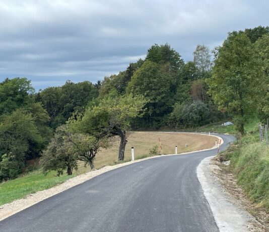 Občina Slovenske Konjice: Moderniziran odsek ceste Kamna Gora – Sojek